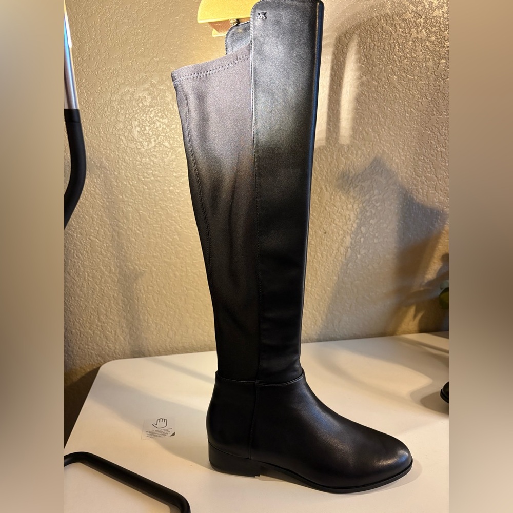 Michael Kors Women's Black Knee-High Boots - Picture 2 of 4